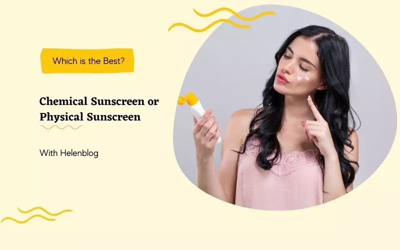 So sánh kem chống nắng hóa học và vật lý